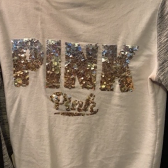 PINK bling sweater - Picture 4 of 4